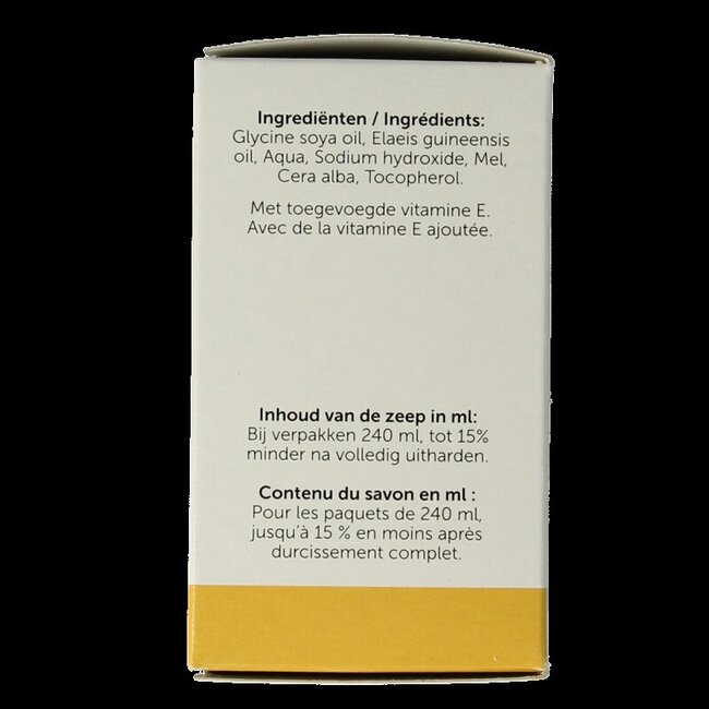 Jacob Hooy Savon à la cire d'abeille non liquide 240 millilitres