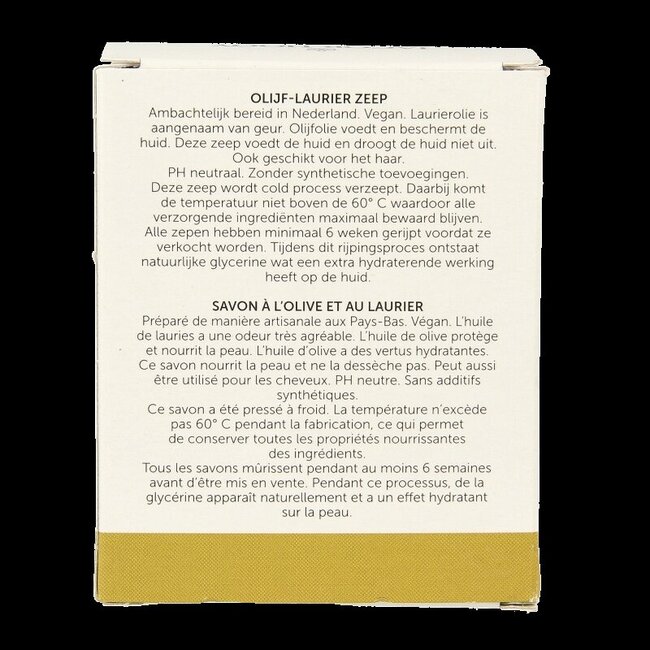 Jacob Hooy Savon à l'olive solide 1 pièce