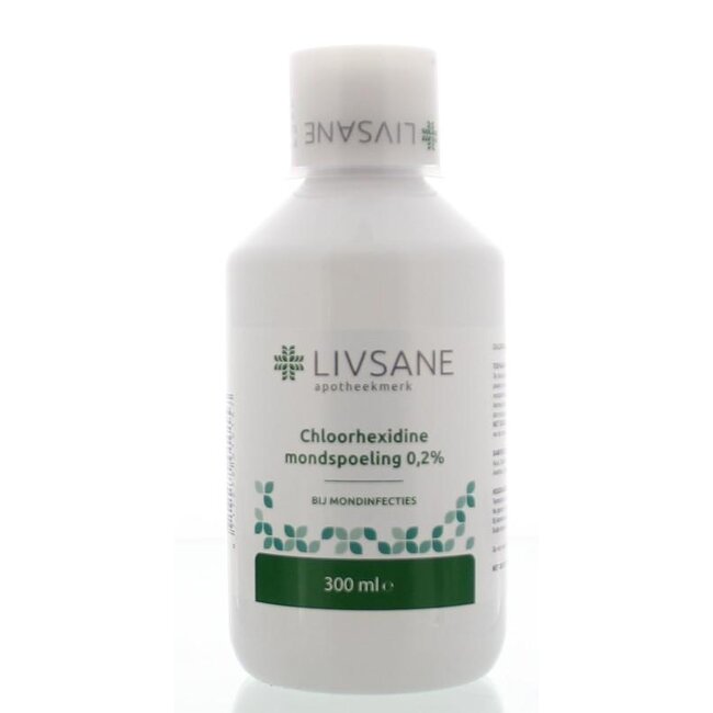 Chloorhexidine mondspoel 0.2% 300 Milliliter