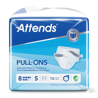 Attends Pull ons /8 small  16 Stuks