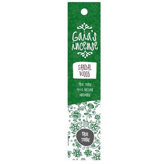 Gaia's Incense Gaia's Incense Wierook sandelwood 15 Stuks