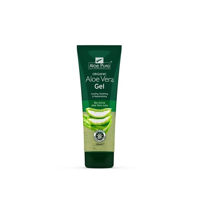 Aloe pura aloe vera gel organic original 100 Milliliter