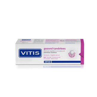 Vitis Gezond tandvlees tandpasta 75 Milliliter