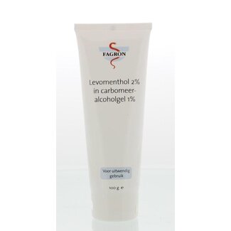 Fagron Levomenthol 2% carbomeer gel 100 Gram