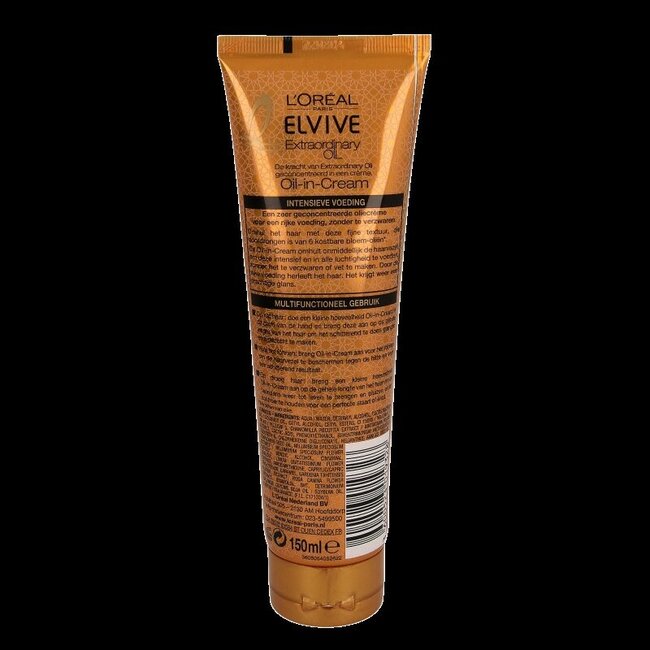 Elvive Extraordinary leave in cream oil 150 Milliliter