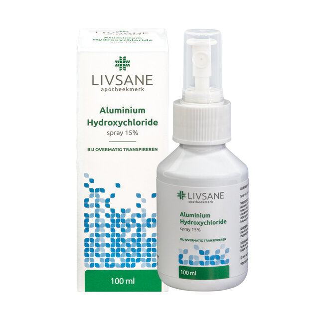 Aluminium hydrochloride spray 15% 100 Milliliter