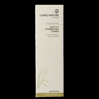 Living Nature Living Nature Gel tonique hydratant peaux sensibles 100 ml