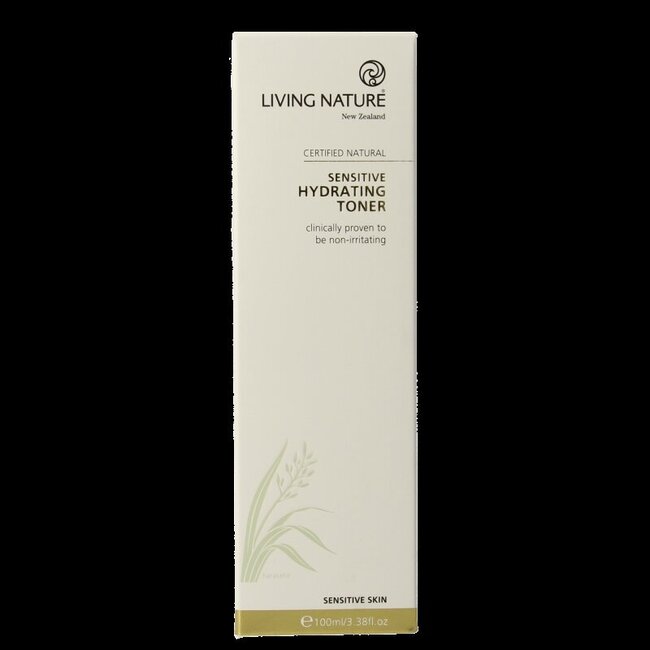 Hydraterende tonic gel gevoelige huid 100 Milliliter
