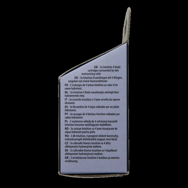 Wilkinson Intuition lames peaux sèches, 3 pièces