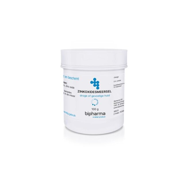 Zinkoxidesmeersel zinkolie 100 Gram