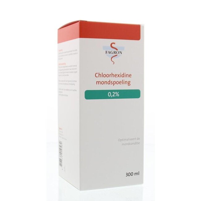 Chloorhexidine mondspoeling 0.2% 300 Milliliter