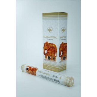 Green Tree Wierook sandelwood 20 Stuks