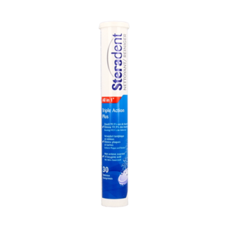 Steradent Steradent Triple action plus 30 Stuks