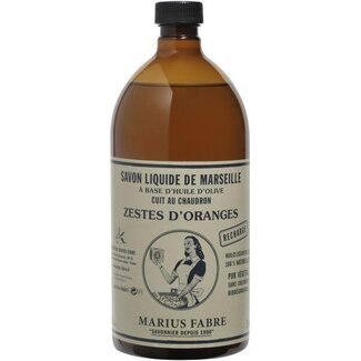 Marius Fabre Nature Marseille zeep sinaasschil navul 1 Liter