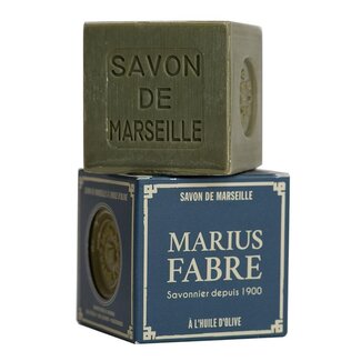 Marius Fabre Savon marseille zeep in doos olijf 400 Gram
