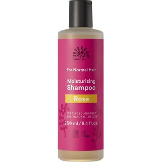 Urtekram Shampoo rozen normaal haar 250 Milliliter
