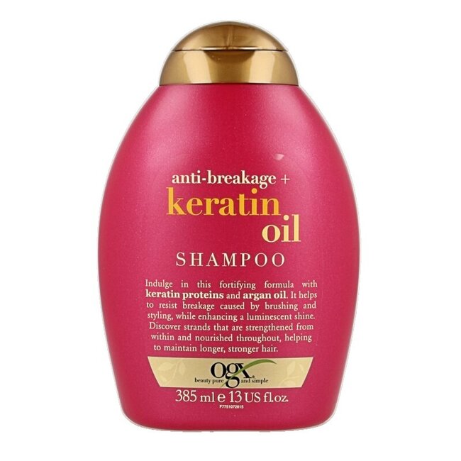 Anti breakage keratin oil shampoo 385 Milliliter