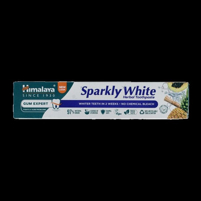 Tandpasta kruiden sparkly white 75 Milliliter