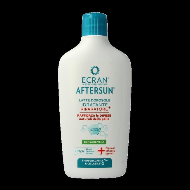 Aftersun melk hydraterend & kalmerend aloe vera 400 Milliliter