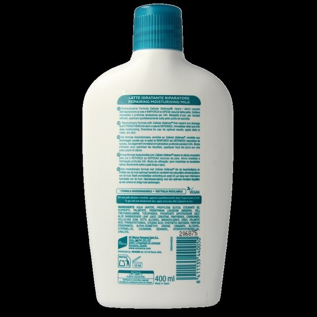 Lait après-soleil hydratant et apaisant Ecran 400 ml