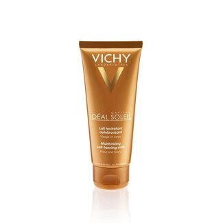 Vichy Capital soleil zelfbruiner melk gevoelige huid 100 Milliliter