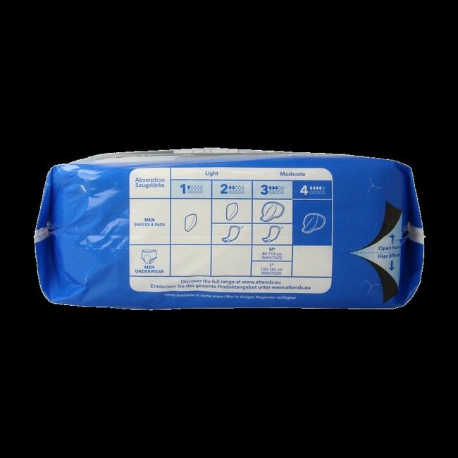 Attends For men 4 14 Stuks