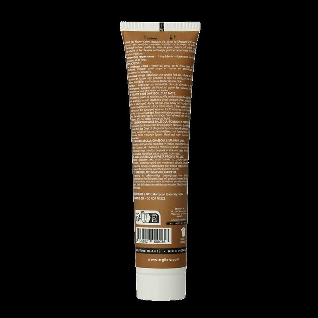 Argiletz Argile Ghassoul en tube 150 g