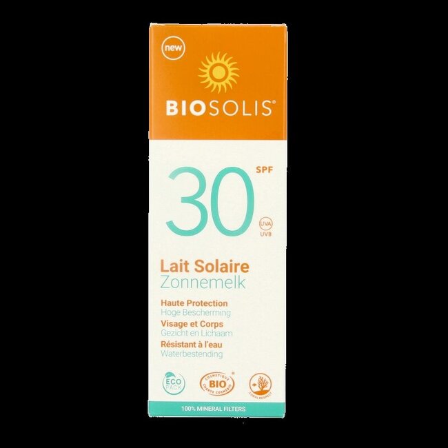 Biosolis Lait Solaire Visage et Corps SPF30 100 ml