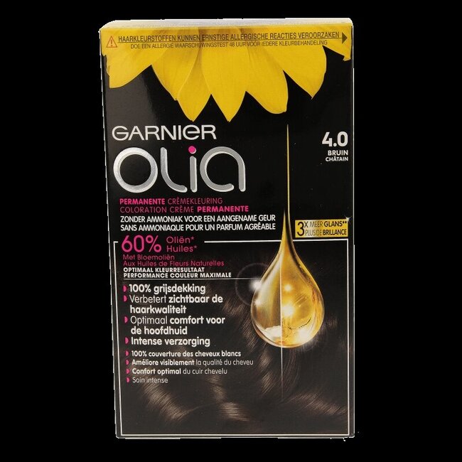 Olia 4.0 brown  1 Set