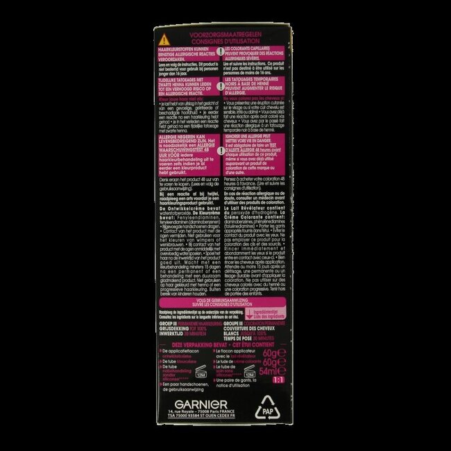 Garnier Olia 1.0 night black 1 Set