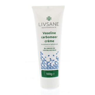 Livsane Vaselinecarbomeercreme in tube 100 Gram