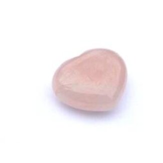 Ruben Robijn Edelsteenhart roze kwarts 1 Stuks