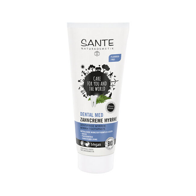 Sante Tandpasta mirre fluorvrij 75 Milliliter
