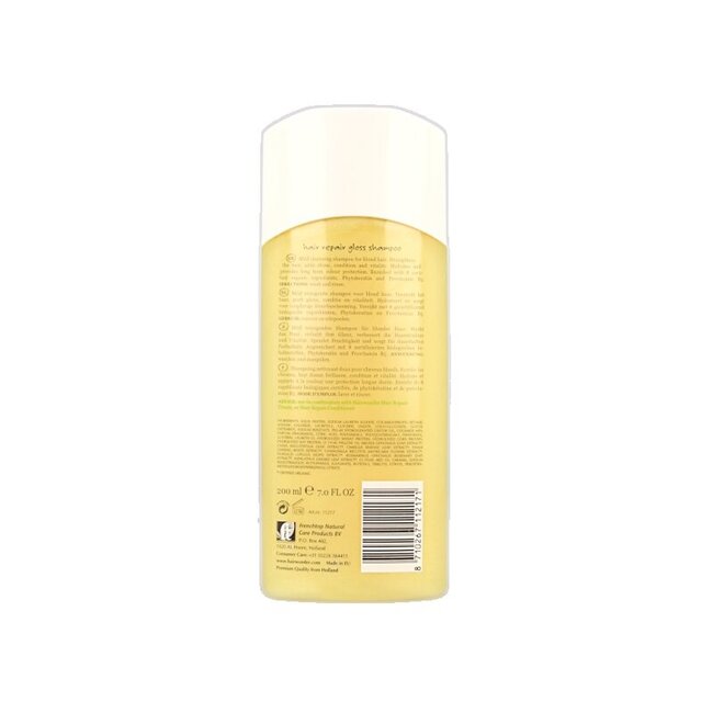 Hairwonder Hair repair gloss shampoo blonde hair 200 Milliliter