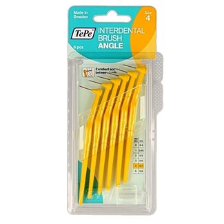 TePe Angle geel 0.7 mm maat 4 6 Stuks
