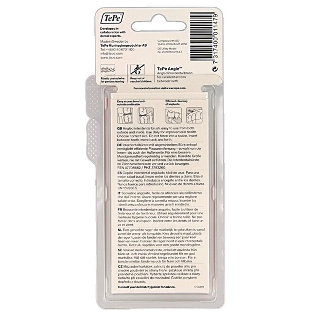 TePe Angle roze 0.4 mm 6 Stuks