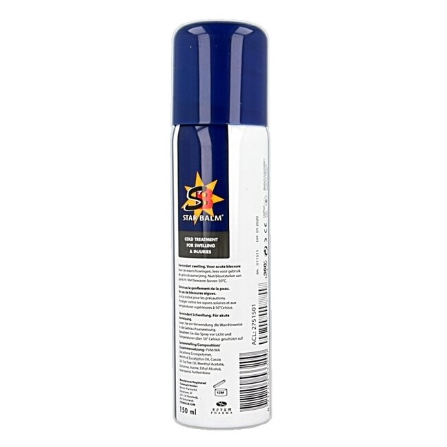 Star balm Cold spray 150 Milliliter