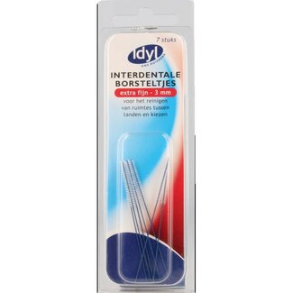Idyl Interdentaal borstel extra fijn 3mm 7 Stuks