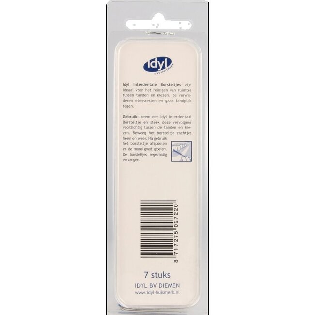 Idyl Interdentaal borstel extra fijn 3mm 7 Stuks