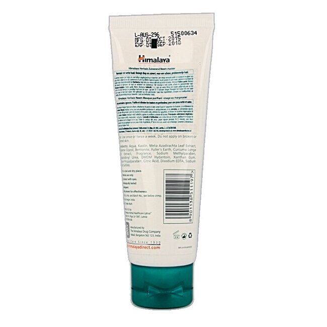 Masque au neem Himalaya Herb 75 ml