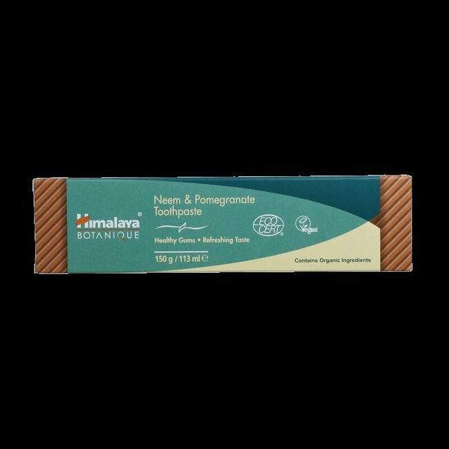 Neem pomegranate tandpasta org 150 Gram