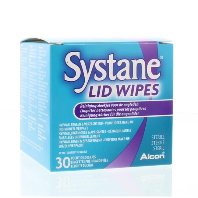 Lid wipes reinigingsdoekjes 30 Stuks