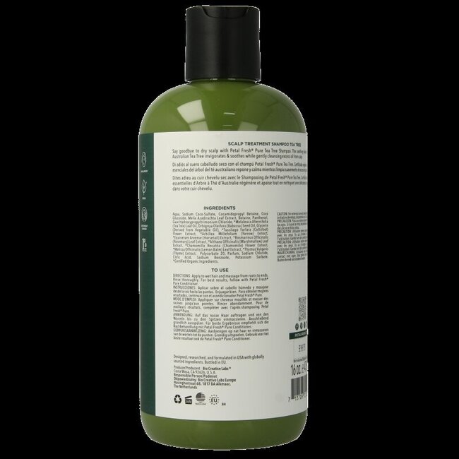 Petal Fresh Shampoo tea tree 475 Milliliter