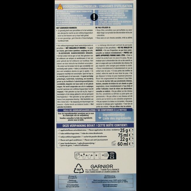 Nutrisse Nutrisse ultra bleach D+++ 1 Set