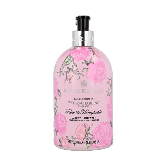 Royale bouquet handzeep rose & honeysuckle 500 Milliliter