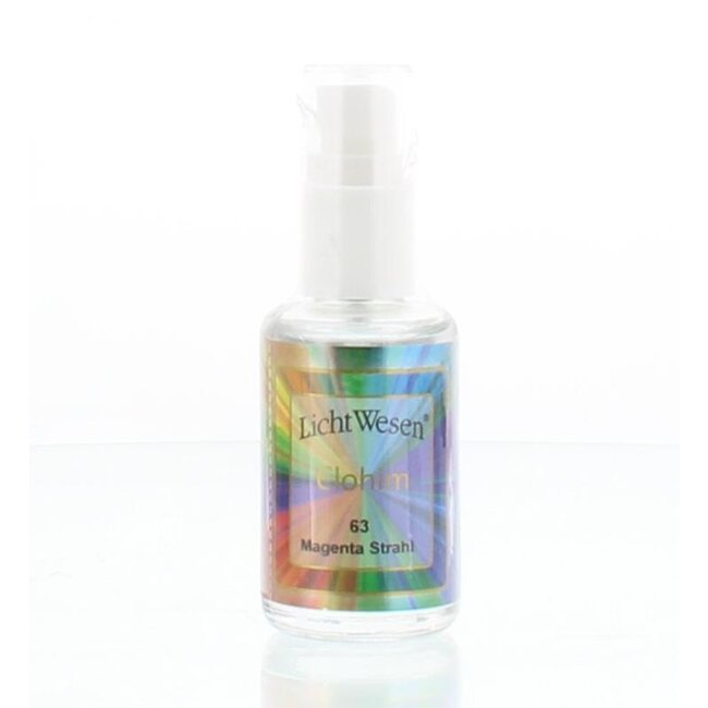 Elohim tinctuur goudwater 63 magenta 30 Milliliter