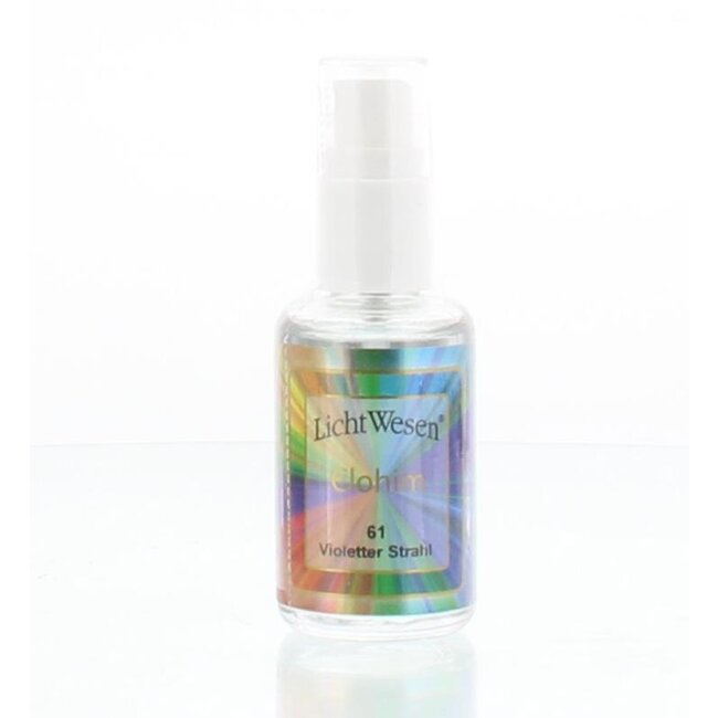 Elohim tinctuur goudwater transformatie violet 61 30 Milliliter