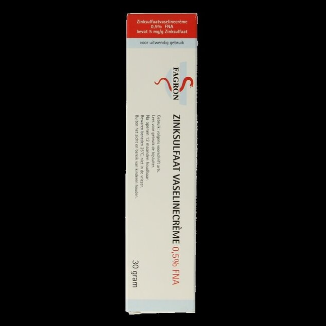 Zinksulfaat vaselinecreme 0.5% FNA 30 Gram