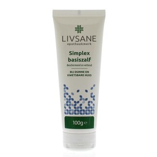 Livsane Simplex basiszalf in tube 100 Gram