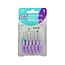 Interdentale rager extra soft licht lila maat 6 6 Stuks